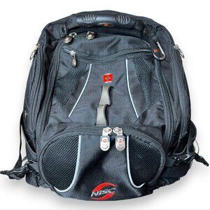 Wenger SwissGear Laptop Backpack Black‎ Travel School Bag Padded Computer NiSC